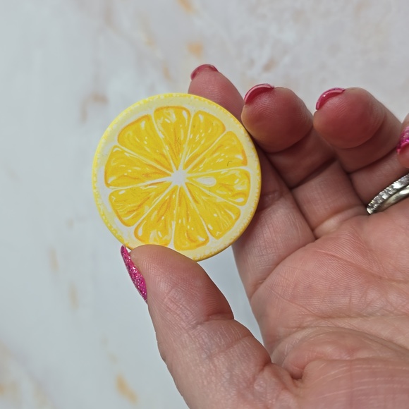 Popsocket lemon slice  interchangeable new - Picture 4 of 5